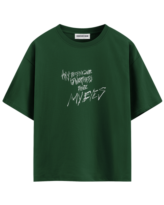 My Eyes Naruto Unisex Oversized Classic T-Shirt