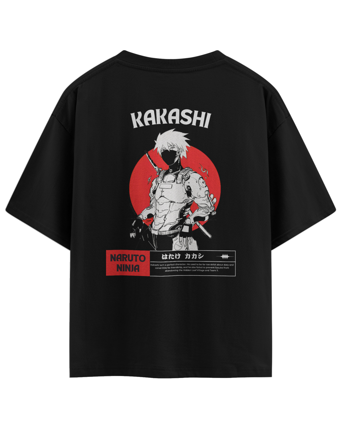Naruto Kakashi Hatake Unisex Oversized Classic T-Shirt