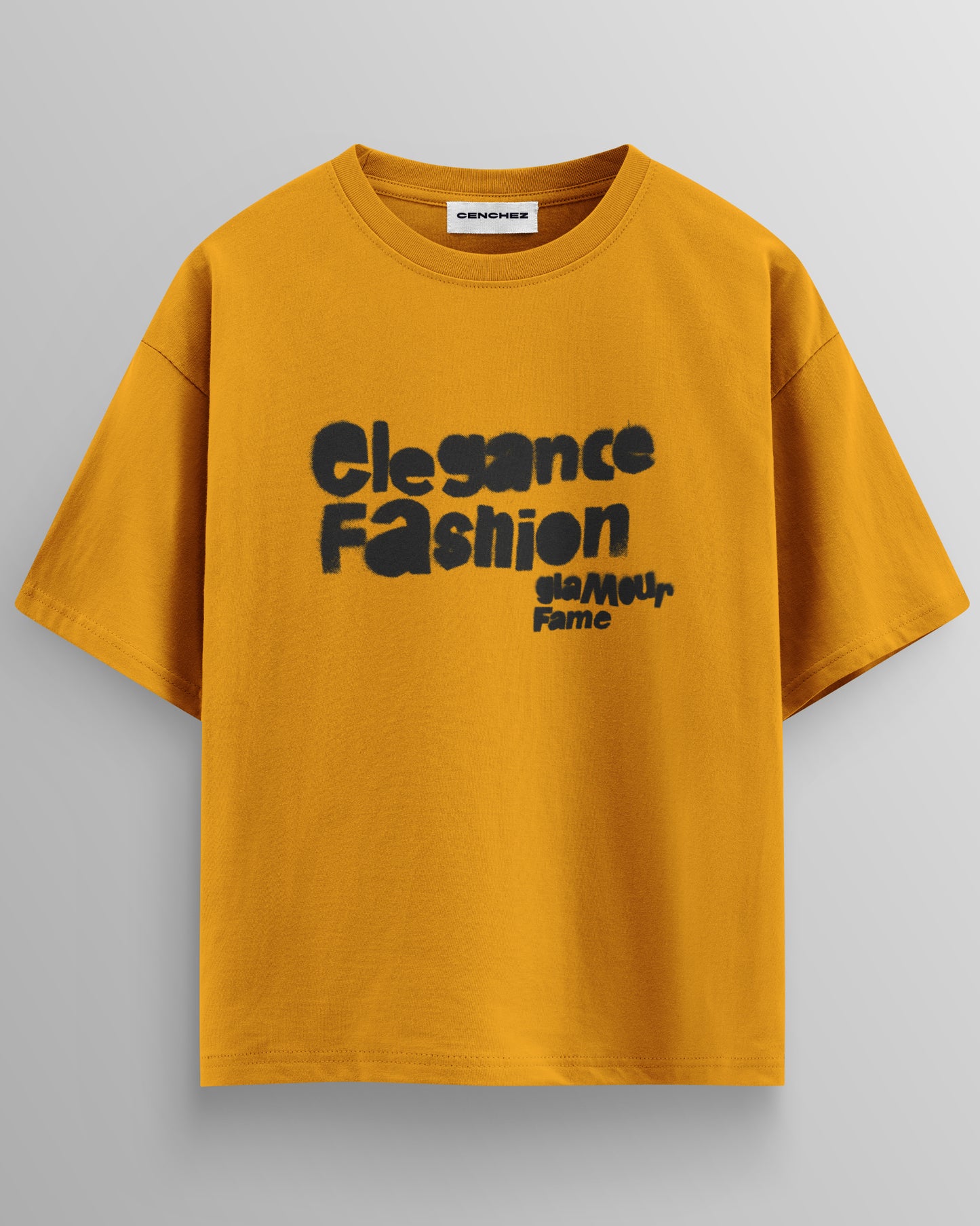 Glitch Art “Elegance Fashion” – Unisex Oversize T-Shirt
