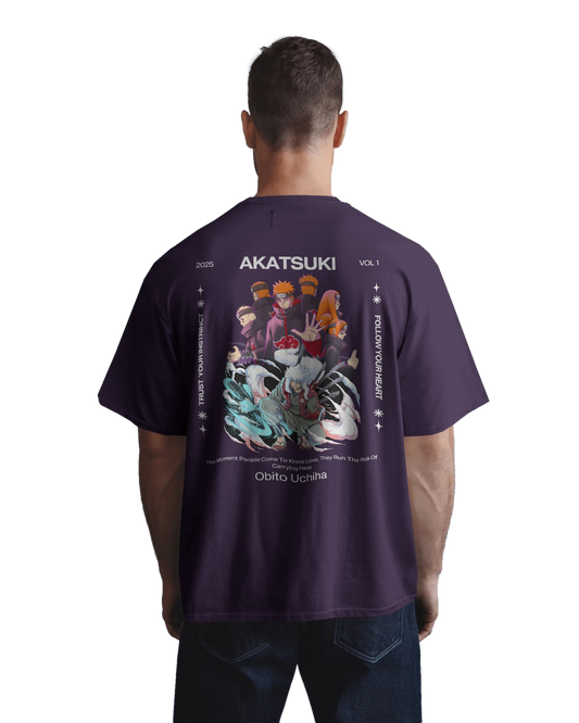 Akatsuki Pain & Obito Uchiha Unisex Oversized Classic T-Shirt