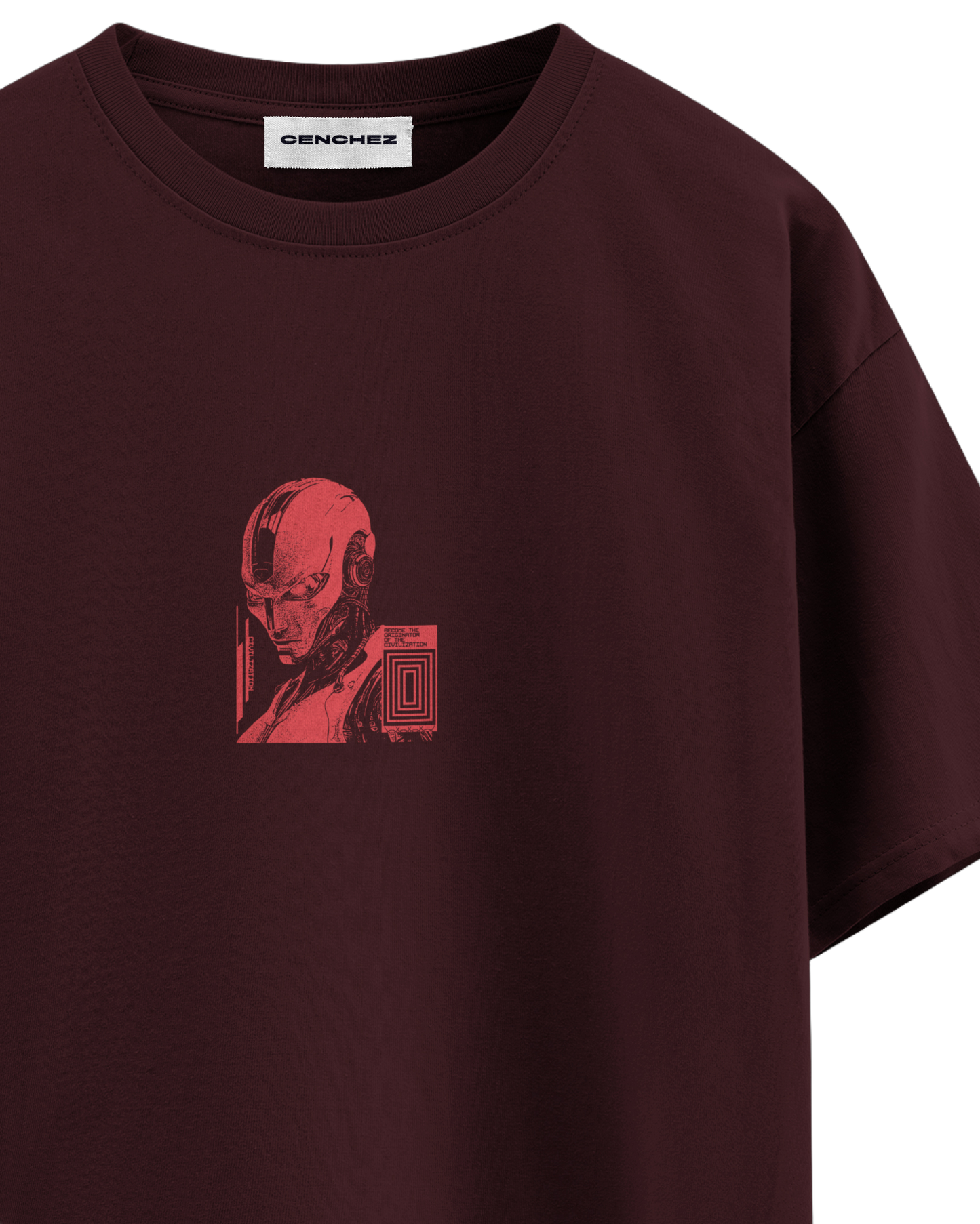 Post human protocol – Unisex Oversize Tee