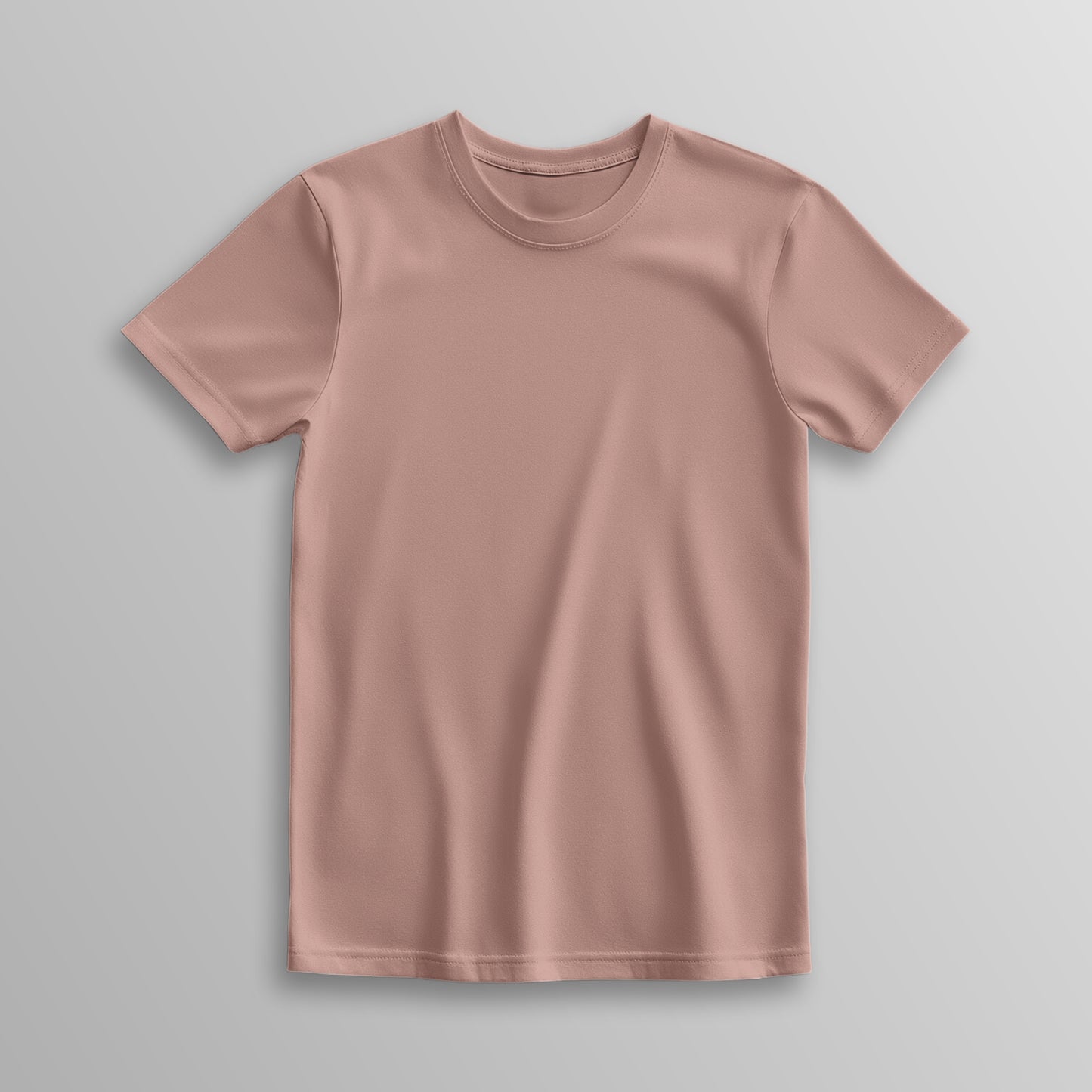 Unisex 100% Cotton Basic T-Shirt –Mushroom