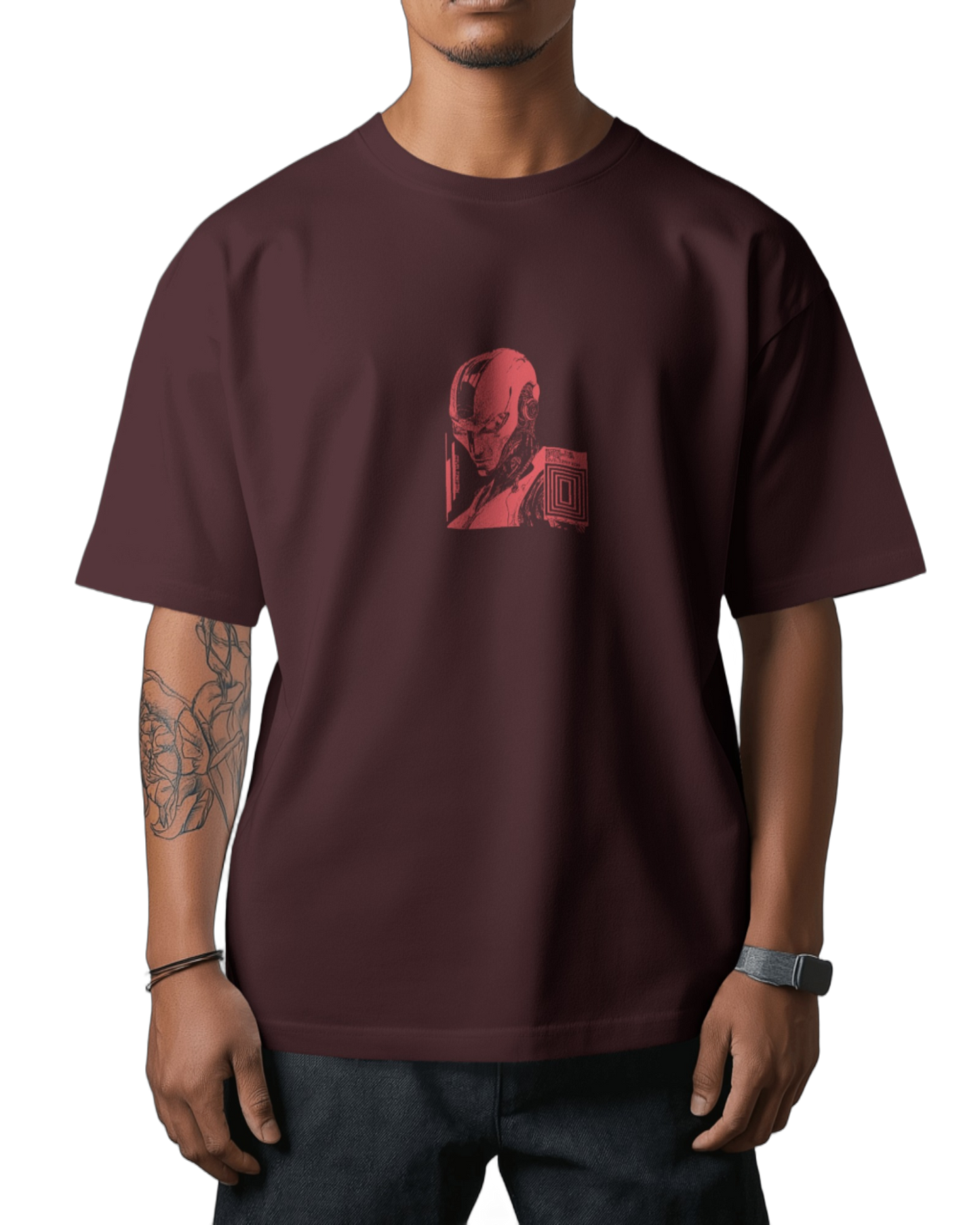 Post human protocol – Unisex Oversize Tee