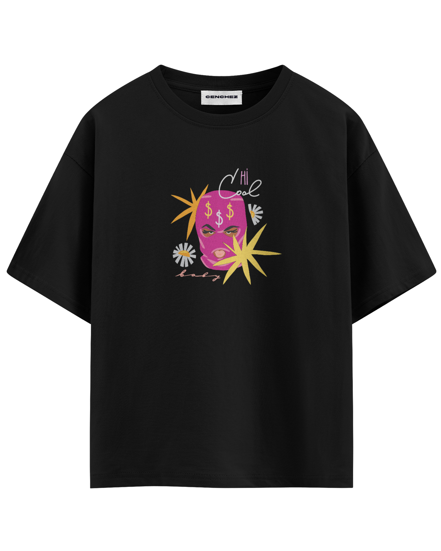 Hi Cool Baby  – Unisex Oversize T-Shirt
