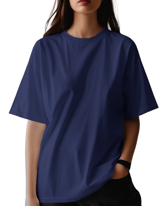 Unisex Oversized T-Shirt - Royal Blue