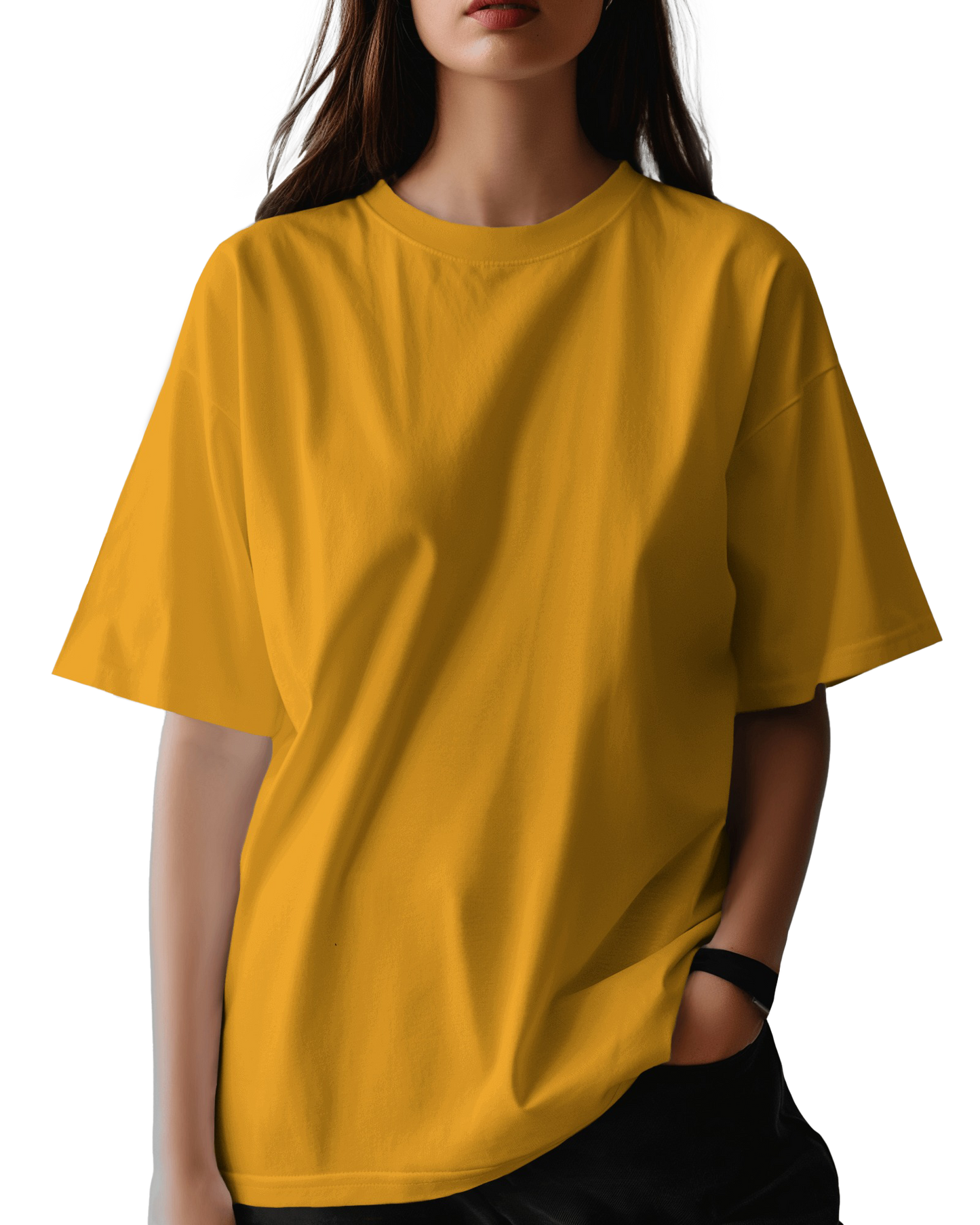 Unisex Oversized T-Shirt - Golden Yellow