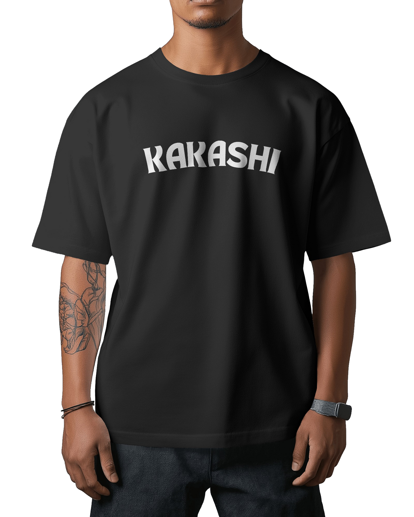 Naruto Kakashi Hatake Unisex Oversized Classic T-Shirt