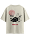 Naruto Akatsuki Red Moon Unisex Oversized Classic T-Shirt