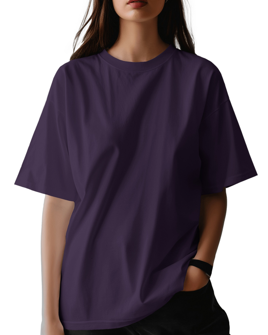 Unisex Oversized T-Shirt - Purple