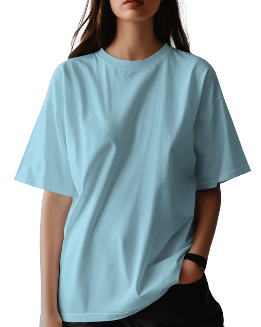 Unisex Oversize T-shirt - Baby Blue