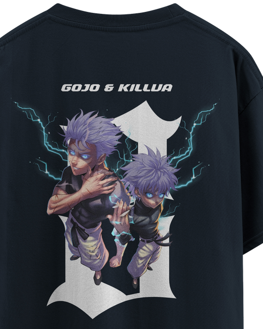 Gojo & Killua Duo Unisex Oversized Classic T-Shirt