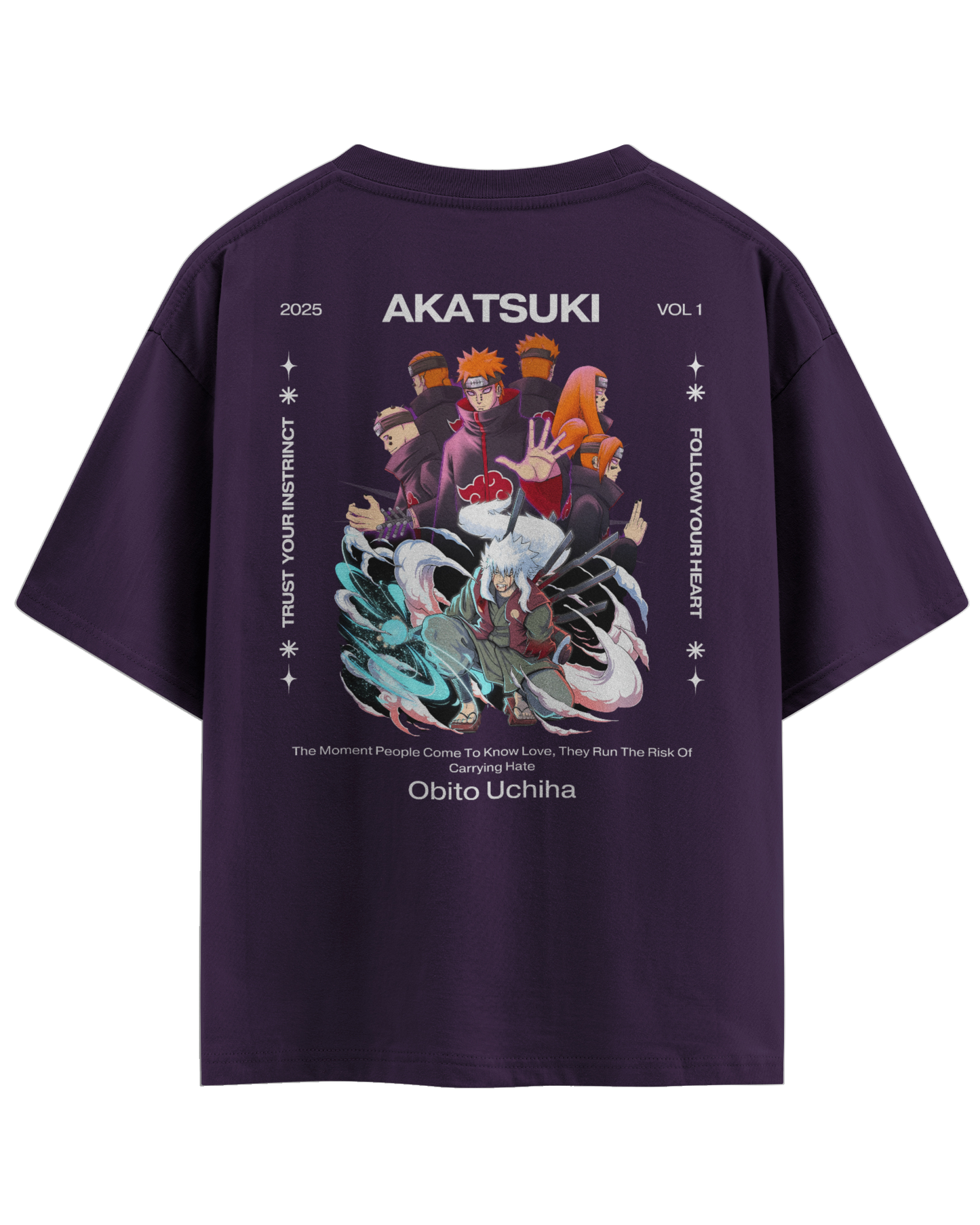 Akatsuki Pain & Obito Uchiha Unisex Oversized Classic T-Shirt