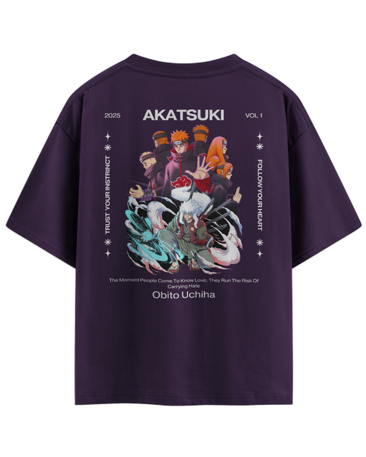 Akatsuki Pain & Obito Uchiha Unisex Oversized Classic T-Shirt