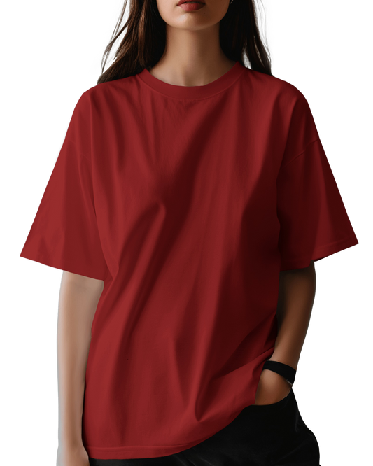 Unisex Oversized T-Shirt - Red