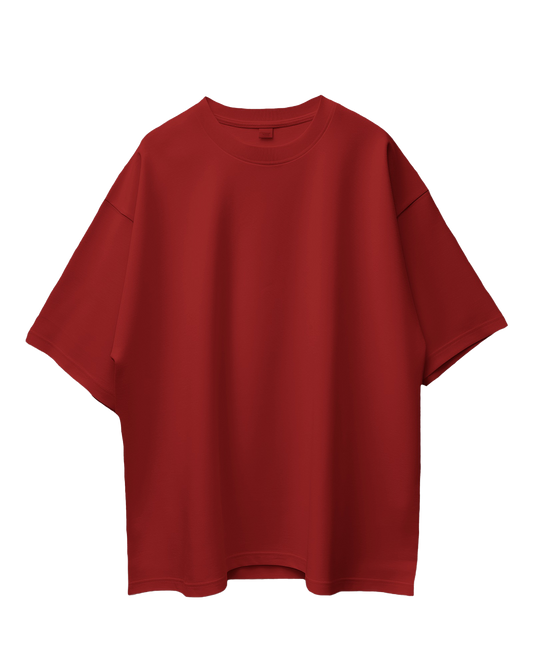Unisex Oversized T-Shirt - Red