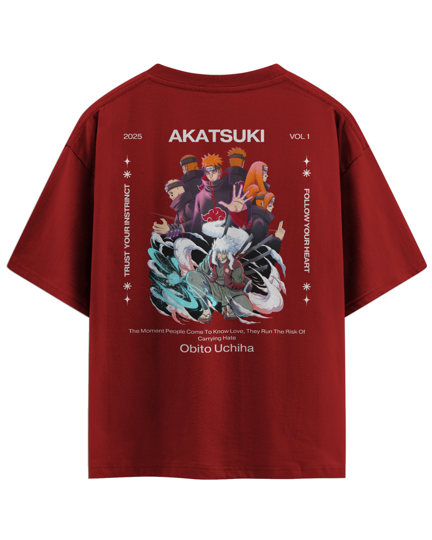 Akatsuki Pain & Obito Uchiha Unisex Oversized Classic T-Shirt