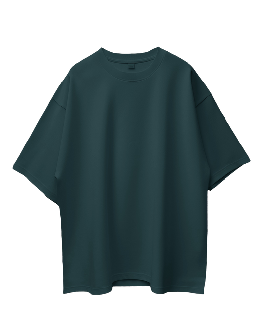 Unisex Oversized T-Shirt - Petrol Blue