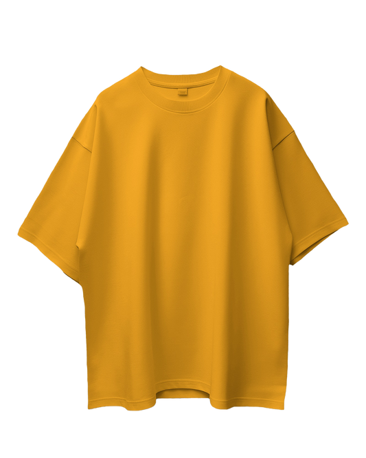 Unisex Oversized T-Shirt - Golden Yellow