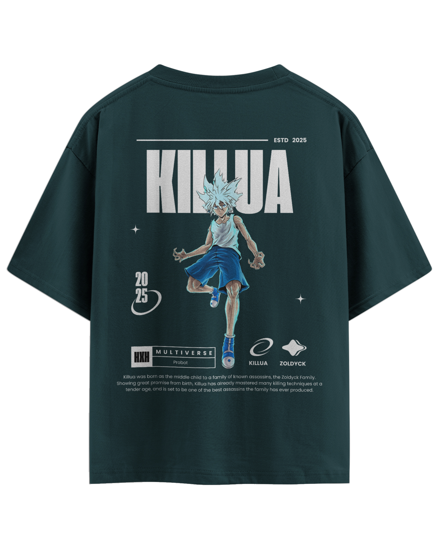 Killua Zoldyck Unisex Oversized Classic T-Shirt