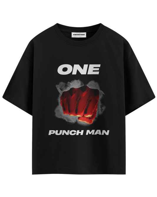 One Punch Man- Unisex Oversize Tee