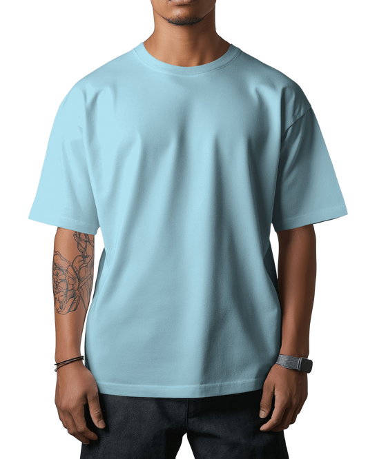 Unisex Oversize T-shirt - Baby Blue