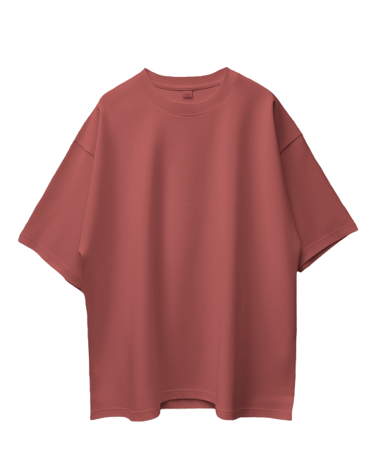 Unisex Oversize T-shirt - Coral