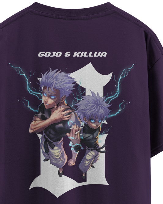 Gojo & Killua Duo Unisex Oversized Classic T-Shirt