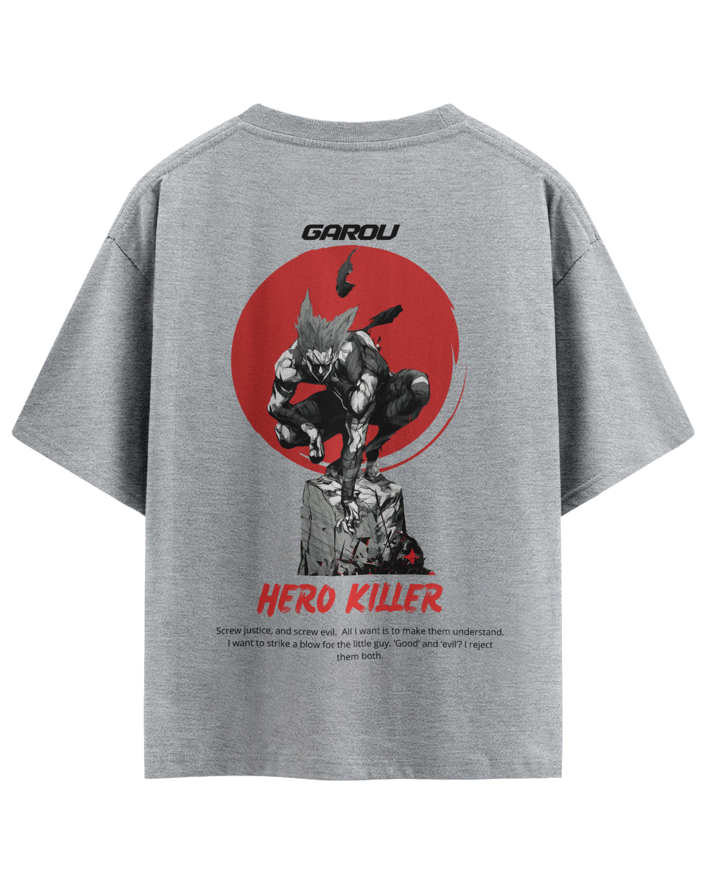 Garou Hero Killer – Unisex Oversize Tee