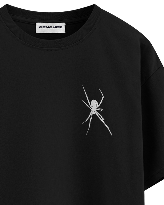 Lightning Spider Web Unisex Oversized Classic T-Shirt