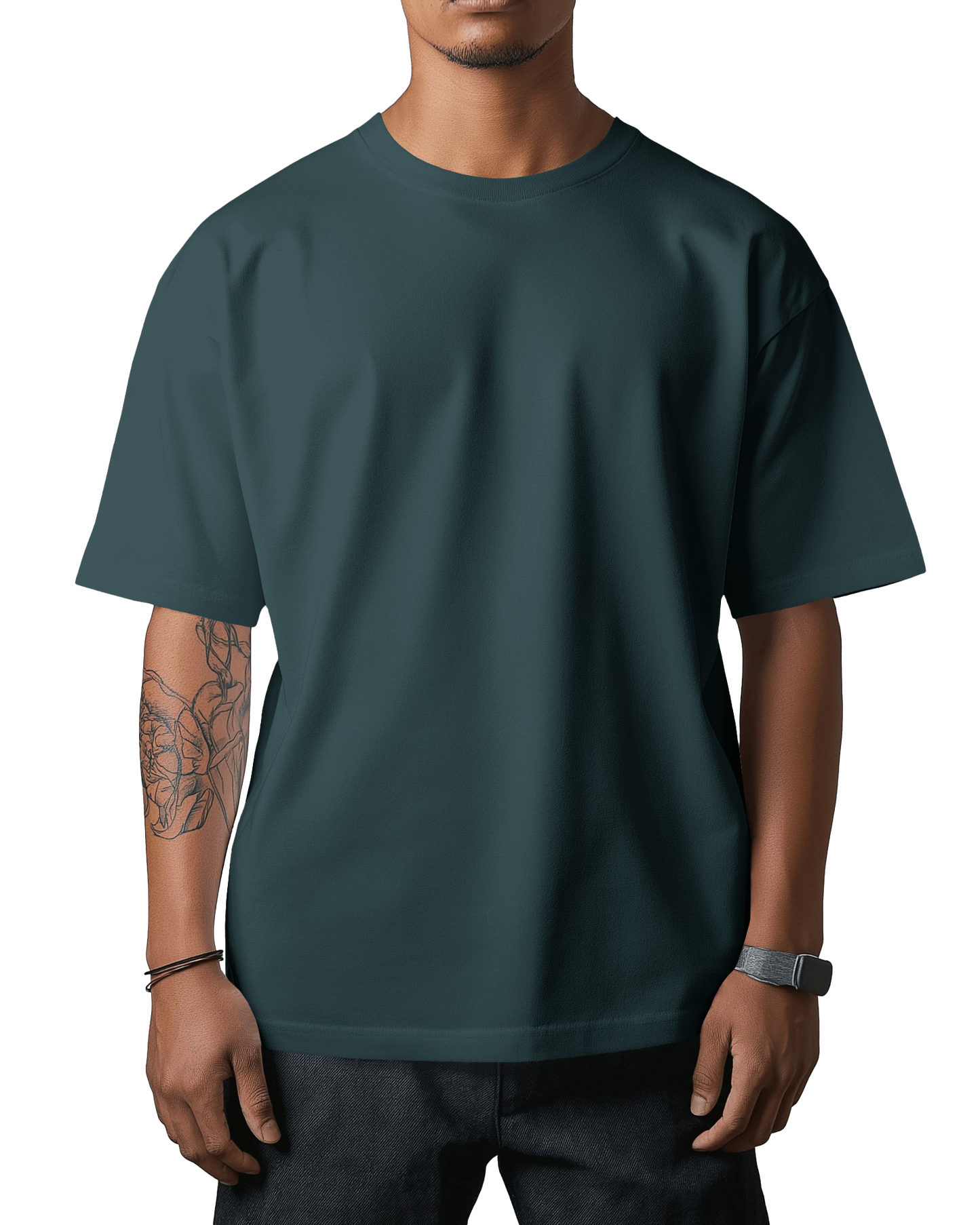 Unisex Oversized T-Shirt - Petrol Blue