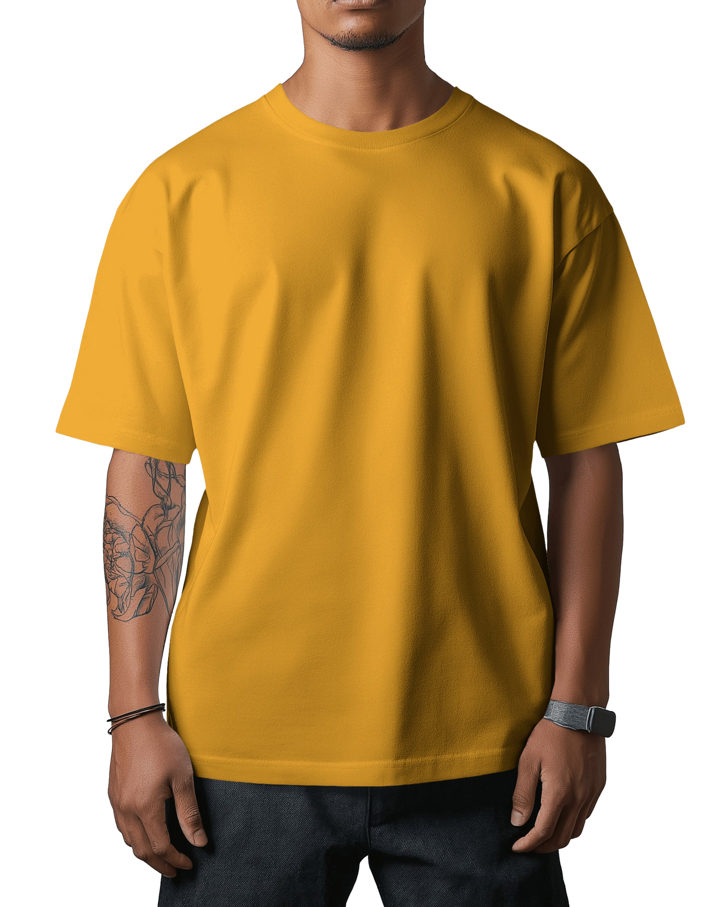 Unisex Oversized T-Shirt - Golden Yellow