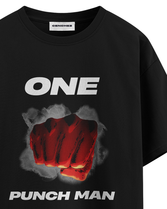 One Punch Man- Unisex Oversize Tee