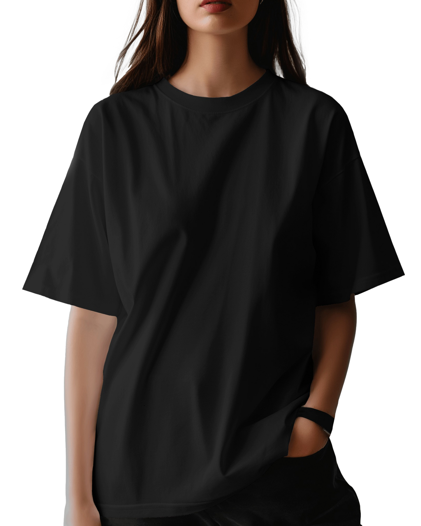 Unisex Oversized T-Shirt - Black