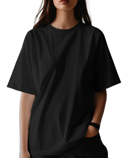 Unisex Oversized T-Shirt - Black