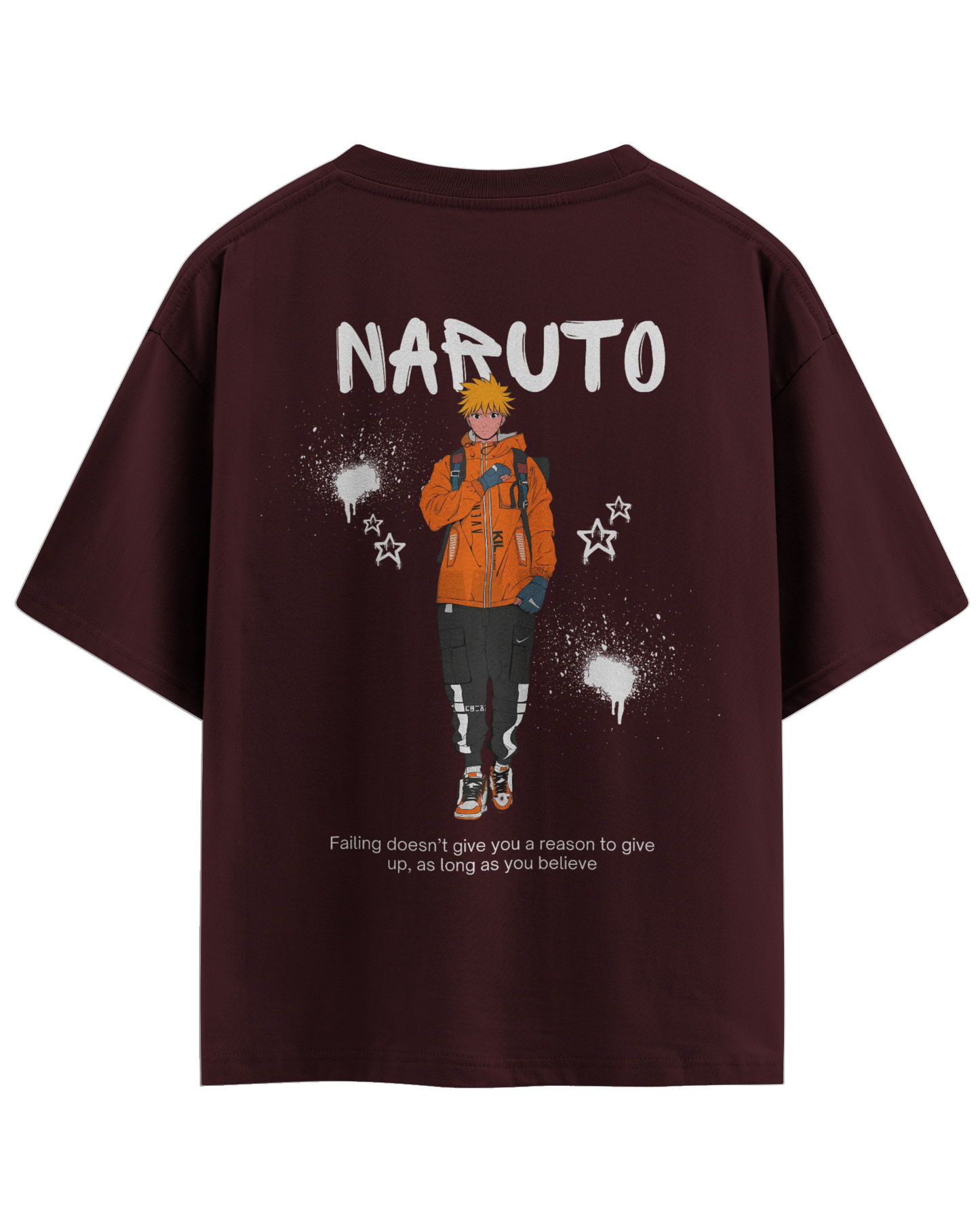 Naruto Streetwear Unisex Oversized Classic T-Shirt