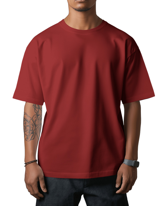 Unisex Oversized T-Shirt - Red