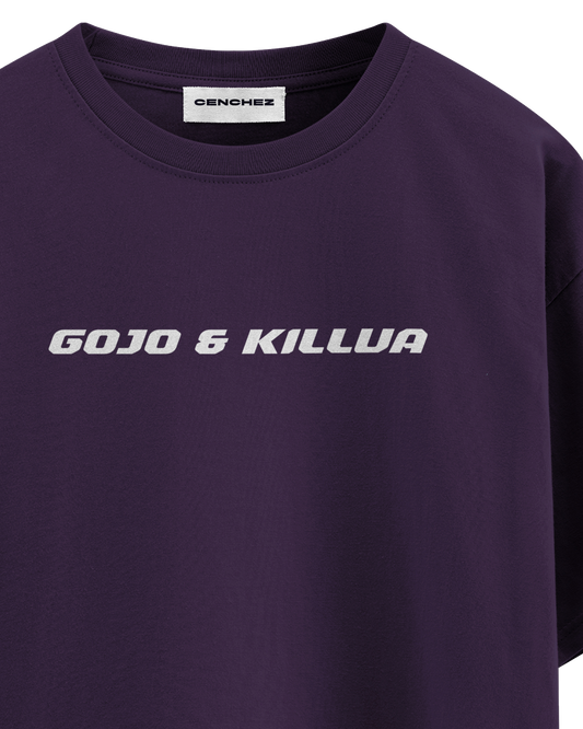 Gojo & Killua Duo Unisex Oversized Classic T-Shirt