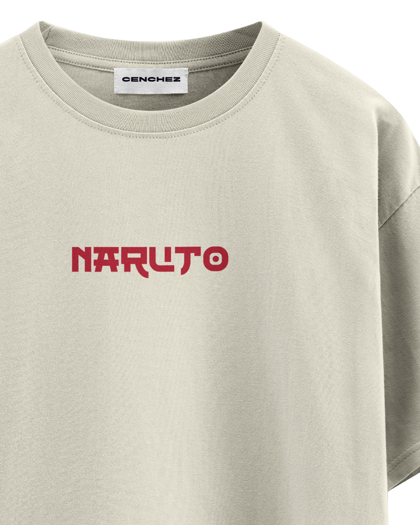 Naruto Akatsuki Red Moon Unisex Oversized Classic T-Shirt