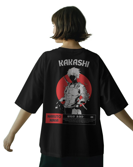 Naruto Kakashi Hatake Unisex Oversized Classic T-Shirt