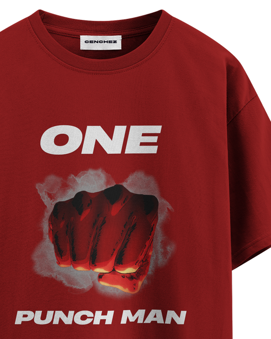 One Punch Man- Unisex Oversize Tee