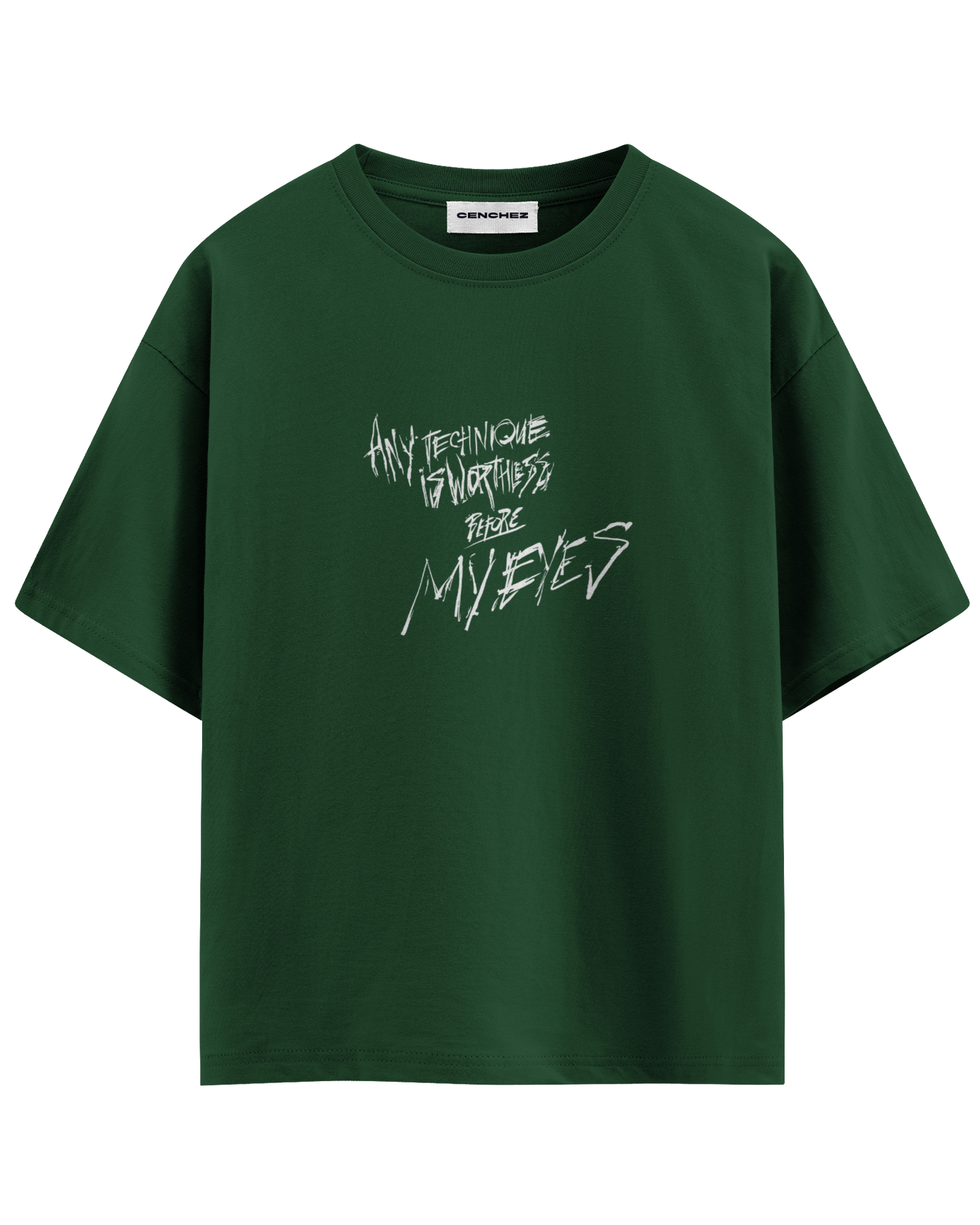 My Eyes Naruto Unisex Oversized Classic T-Shirt