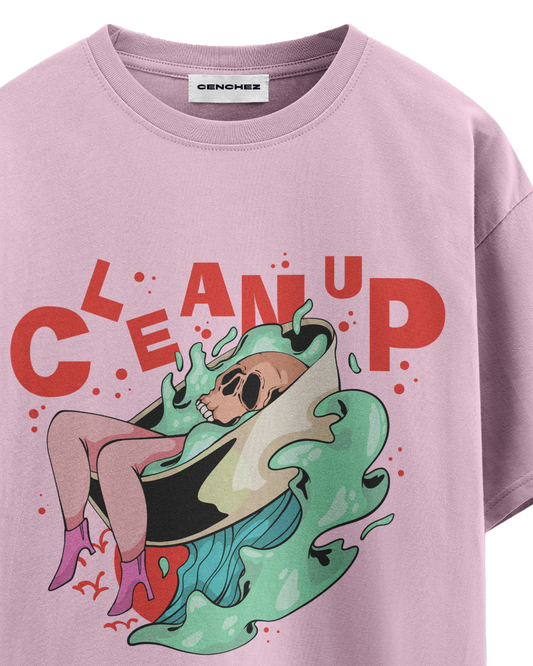 Clean Up – Unisex Oversize Tee
