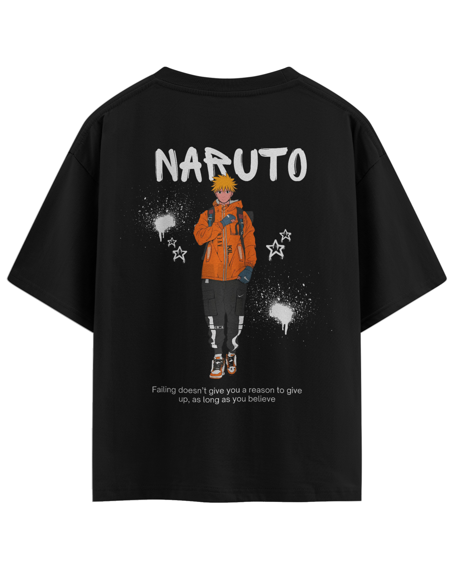 Naruto Streetwear Unisex Oversized Classic T-Shirt