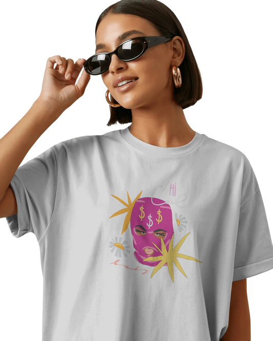 Hi Cool Baby  – Unisex Oversize T-Shirt