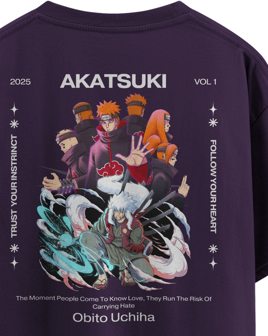 Akatsuki Pain & Obito Uchiha Unisex Oversized Classic T-Shirt