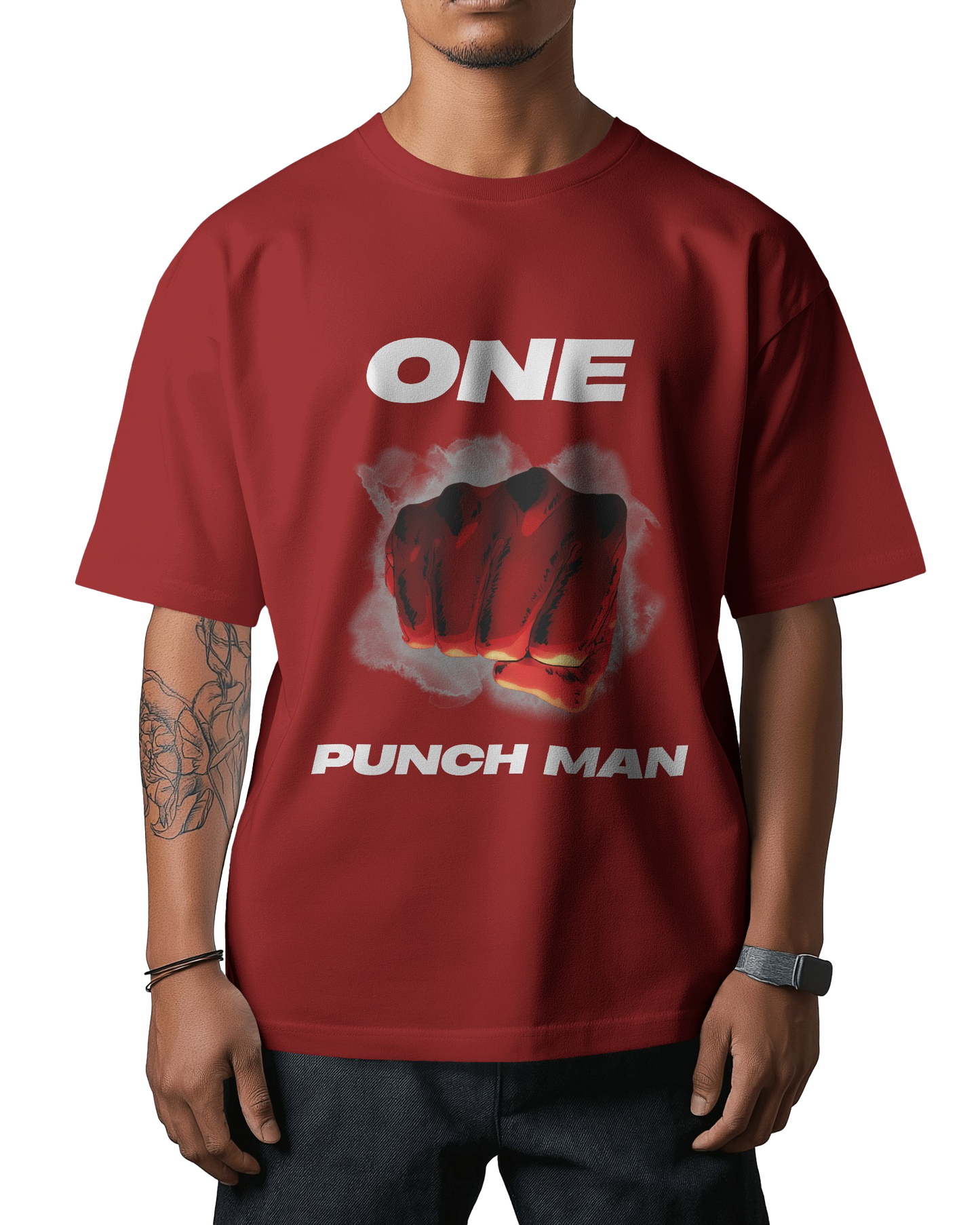 One Punch Man- Unisex Oversize Tee