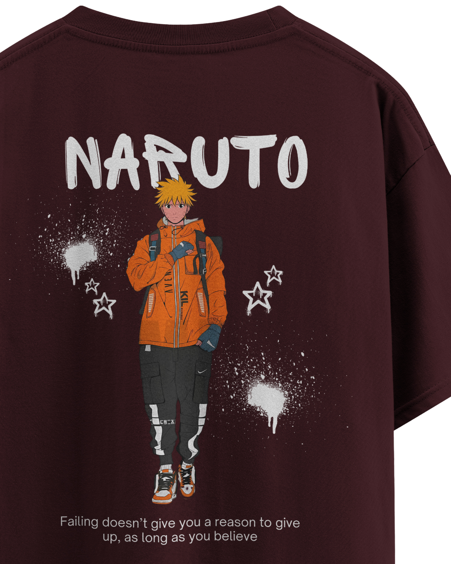 Naruto Streetwear Unisex Oversized Classic T-Shirt
