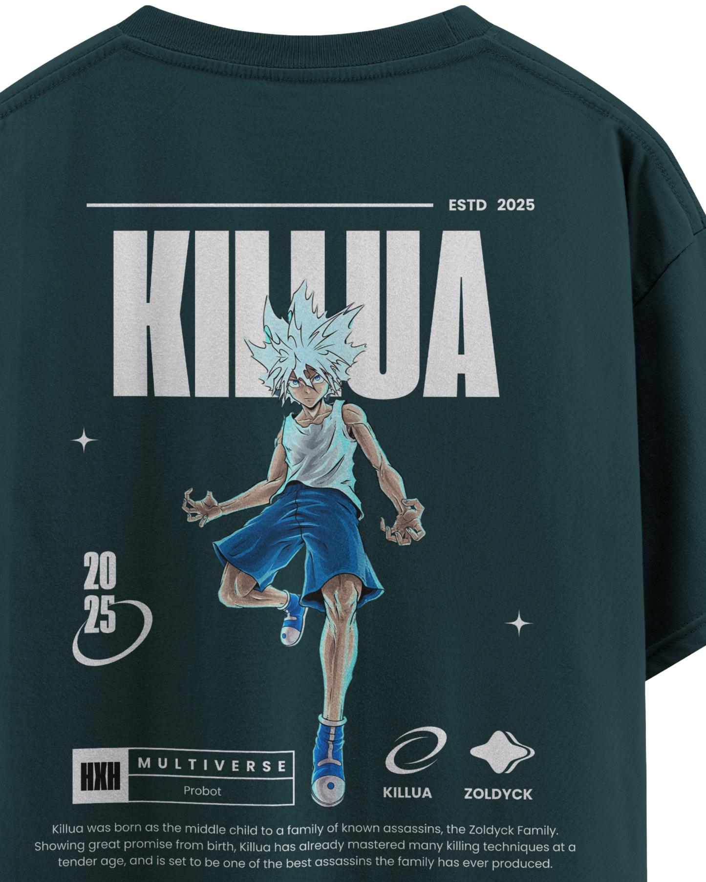 Killua Zoldyck Unisex Oversized Classic T-Shirt