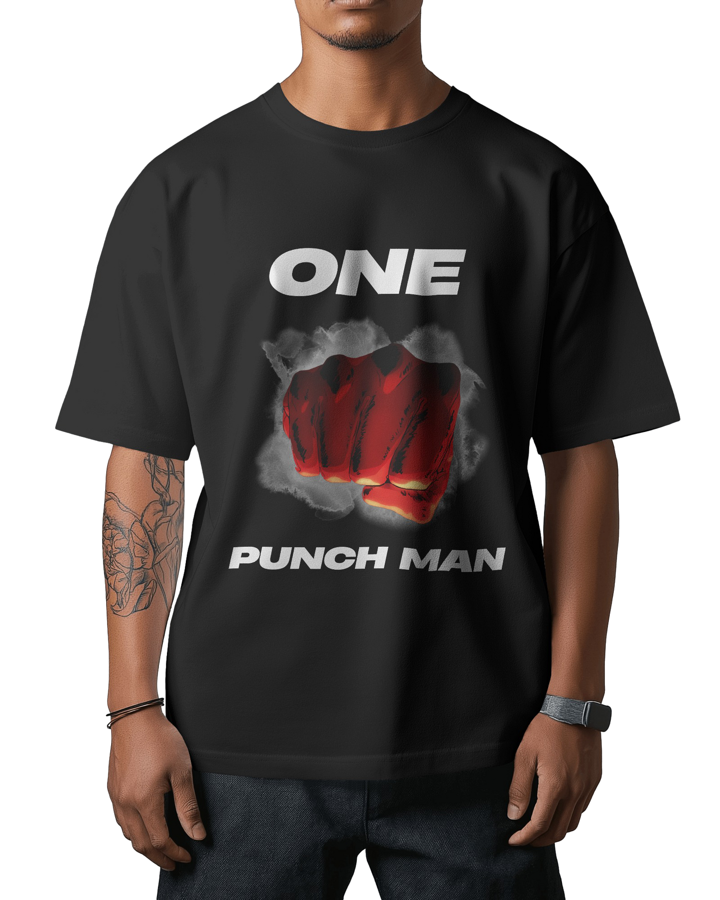 One Punch Man- Unisex Oversize Tee