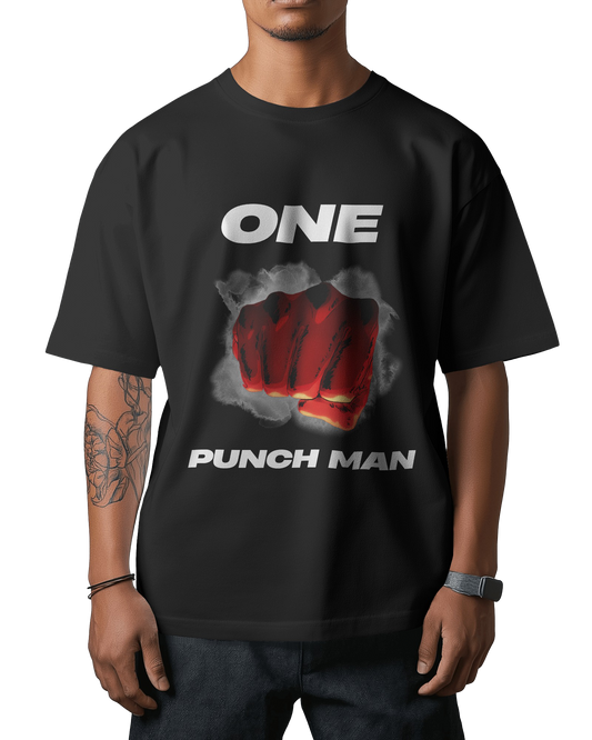 One Punch Man- Unisex Oversize Tee